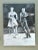 Vintage Black and White Dance Portrait on Canvas For Sale - Image 4 of 12
