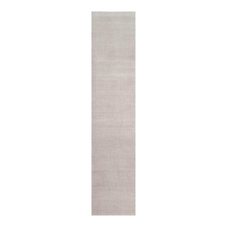 Rug & Kilim’s Oversized Contemporary Textural Solid Rug in Ivory Tones For Sale