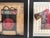 Vintage Asian Shadow Boxes – Framed Textile & Calligraphy Art, Pair For Sale - Image 4 of 7