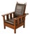 Lifetime Furniture Antique Mission Oak Arts & Crafts Reclining Morris Lounge Chair, Circa 1910 For Sale