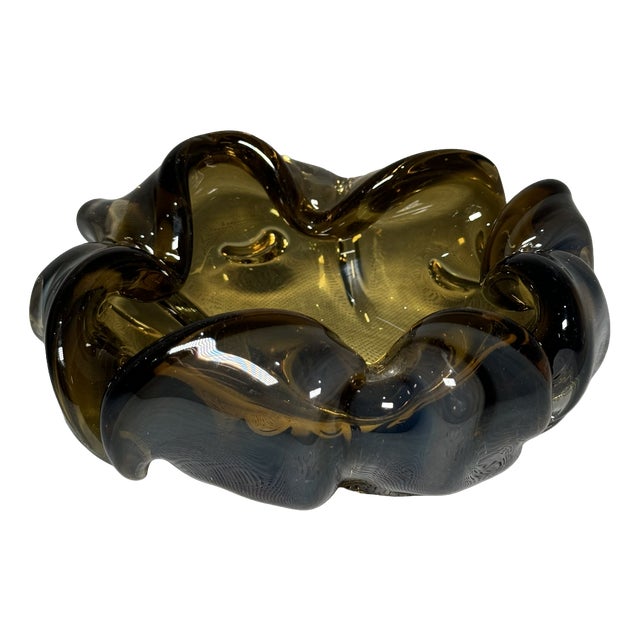 Vintage Murano Glass Bowl, Italy, 1960s For Sale