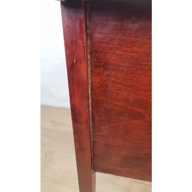 Vintage Edwardian Style Inlaid Chest of 2 Drawers, 1940s For Sale - Image 14 of 18