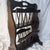 1990s Vintage MCM 2 Tier Floor Magazine Wood Rustic Spindle Rack For Sale - Image 5 of 7