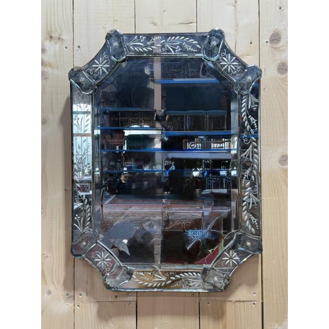 Antique Venetian Mirror, 1900s For Sale - Image 8 of 8
