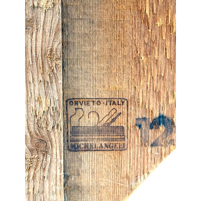 Bottega Michelangeli, Cat Wood Sculpture, Orvieto Italy 1970s For Sale - Image 11 of 11