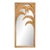 Italian Palm Design Bamboo Mirrors For Sale