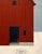 Midwinter by Justin Wheatley | Acrylic on Canvas Red Barn in Snow For Sale - Image 4 of 11