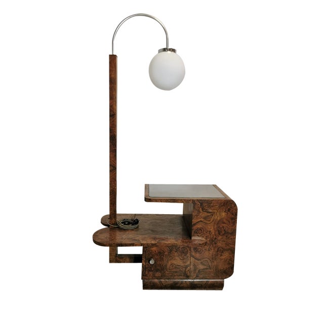 Floor Lamp by Jindrich Halabala, 1920s For Sale