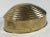 Late 20th Century Vintage Lidded Brass Clamshell Box For Sale - Image 5 of 8