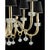 Modern Venetian Rostrato Murano Glass Chandelier by Simoeng for Simoeng For Sale - Image 4 of 7