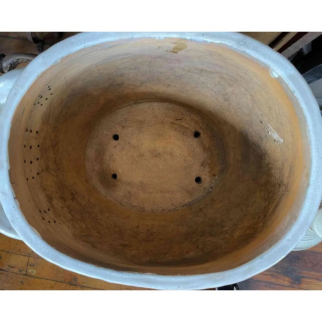 Traditional Terracotta Planter Antique European For Sale - Image 3 of 12
