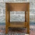 Vintage Dixie Campaigner Collection Campaign Pecan 1 Drawer Nightstand With Open Shelf For Sale - Image 11 of 14