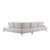 Manhattan Right Chaise Sectional Sofa With Adjustable Backrests For Sale In New York - Image 6 of 12