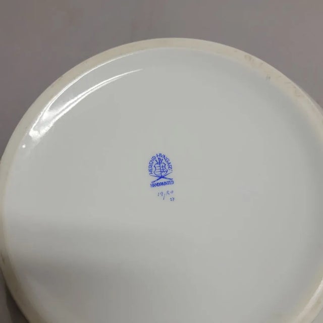 Herend Rothschild Bird Hand-Painted Porcelain Covered Tureen, Hungary For Sale - Image 11 of 11