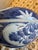 Maitland Smith Large Chinoiserie Blue & White Porcelain Centerpiece Bowl With Lid For Sale - Image 10 of 10