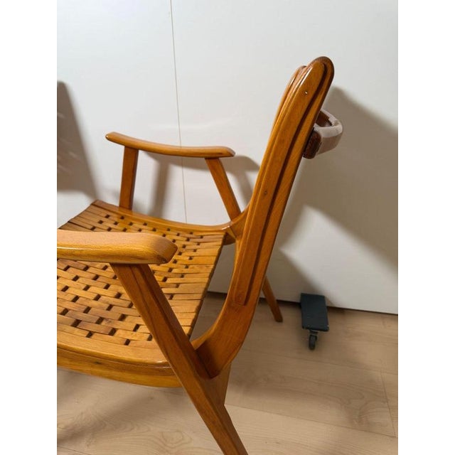 Gelenka Armchairs in Solid Beech Wood, Germany, 1950, Set of 2 For Sale - Image 13 of 18