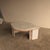 Two-tone Travertine Coffee Table. 130cm long x 90cm wide x 45cm high