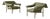 Vidalenta Outdoor Green Armchairs by Patricia Urquiola for Cassina, Set of 2 For Sale