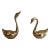 Paire of Brass Ducks, French, Circa 1970 - A Pair For Sale - Image 12 of 12