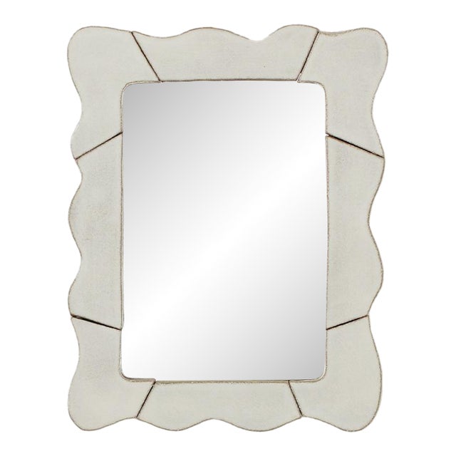 Ceramic Wavy Mirror For Sale