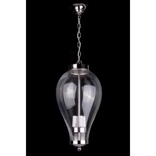 Contemporary Ballo Pendant in Silver Finish For Sale - Image 3 of 3