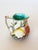Victorian Antique Wedgwood Majolica Seashell Creamer Pitcher – Turquoise Interior, Victorian Seaweed Pattern (C. 1870s) For Sale - Image 3 of 10