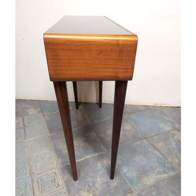 1940s Vintage Italian Wooden Console Table, 1940 For Sale - Image 5 of 7
