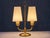 Vintage Brass Table Lamp by Bertil Brisborg for Nordiska Kompaniet, 1940s For Sale - Image 9 of 12