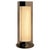 Arrow Stainless Steel Table Lamp with Diffuser by Violaine d'Harcourt For Sale - Image 6 of 6