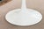 Mid 20th Century Modway 60' White Saarinen Style High Gloss Tulip Oval Dining Table For Sale - Image 5 of 5