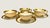 Vintage Lenox Lowell P-67 Gold Stamp Gold Encrusted Footed Cups and Saucers – Set of 4 – USA Beautiful set of four vintage...