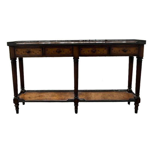 Theodore Alexander Louis XVI Console Table For Sale