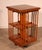 Revolving Bookcase in Yew Wood and Medallion, 1890s For Sale - Image 12 of 12