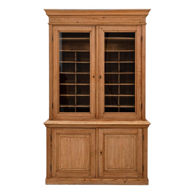 19th Century French Wooden Vitrine For Sale