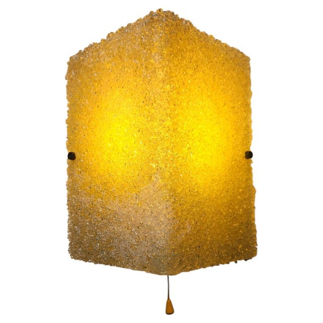 Mid-Century Acrylic Glass Wall Lamp from Pokrok, 1960s For Sale - Image 15 of 15