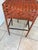Vintage Woven Saddle Leather Bar Stools - A Pair For Sale - Image 11 of 13