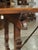 Chocolate 18th Century Spanish Baroque Single Plank Table With Wrought Iron Stretchers For Sale - Image 8 of 18