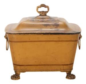 Regency Decorated Coal Bin, 1820
