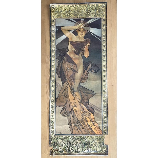 Posters after Alphonse Mucha from Athena Reproductions Ltd. London, 1973, Set of 3 For Sale - Image 12 of 12