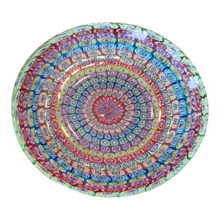 Vintage Millefiore Murrine Art Glass by Amadeo Rossetto For Sale