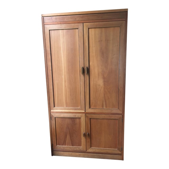Stickley Cherry Wood Armoire Chairish