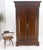 Biedermeier Empire fusion Brown Mahogany Armoire Fitted 4 Drawers Storage Shelve For Sale - Image 12 of 15