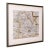 Antique Map, Brecknoc, Breconshire, English, Framed, Dual Sided, Jacobean, 1607 For Sale