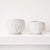 Mid-Century Modern Ceramic White and Gold Vases by Gio Ponti, Italy, Set of 2 For Sale - Image 3 of 9