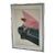 1959 Harold James Cleworth Signed and Numbered Lithograph of a Pink Cadillac For Sale