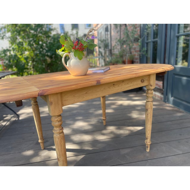 Brown Antique Folding Table, 1890s For Sale - Image 8 of 18