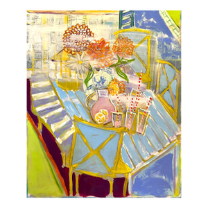 Large Painting "Lemonade Summers" Original by Shann Spishak