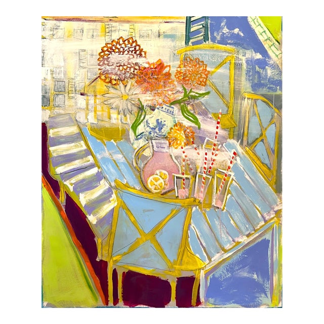 "Lemonade Summers" Original Painting by Shann Spishak For Sale