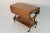 Server/Bar Cart by Kaplan Furniture Beacon Hill. It is solid mahogany with a drop leaf and all solid brass fittings and...