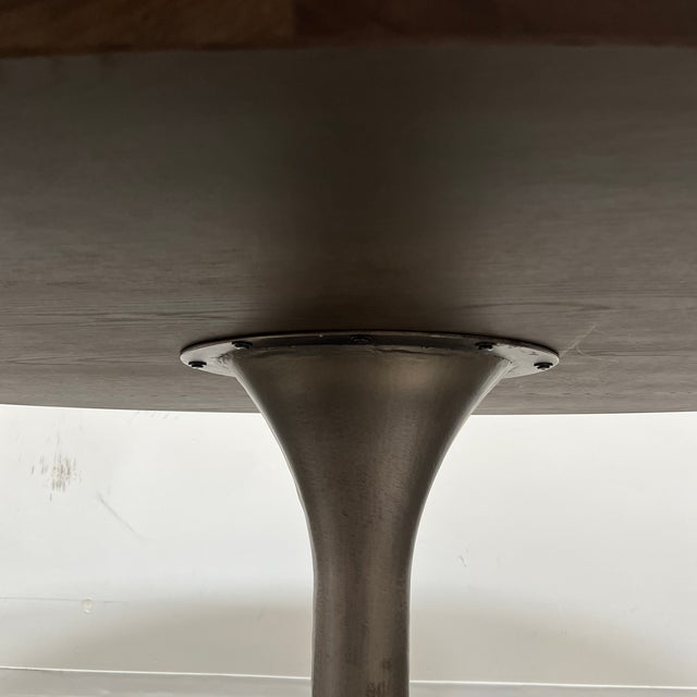 Restoration Hardware Aero Wood Oval Dining Table Chairish